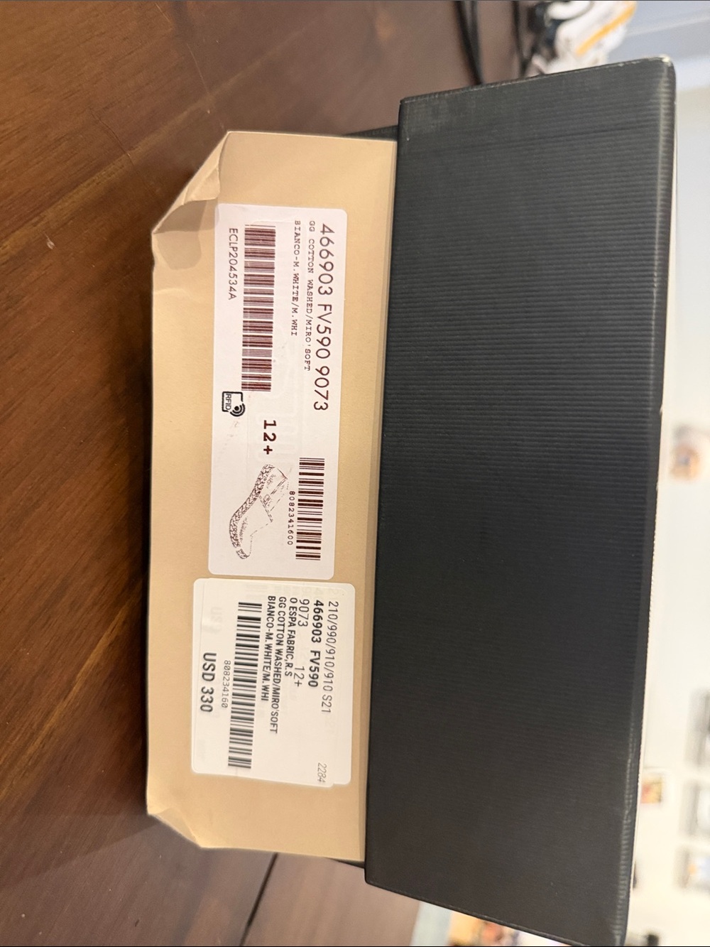 Gucci Beige GG Canvas Slip-On Espadrilles - Picture 6 of 6